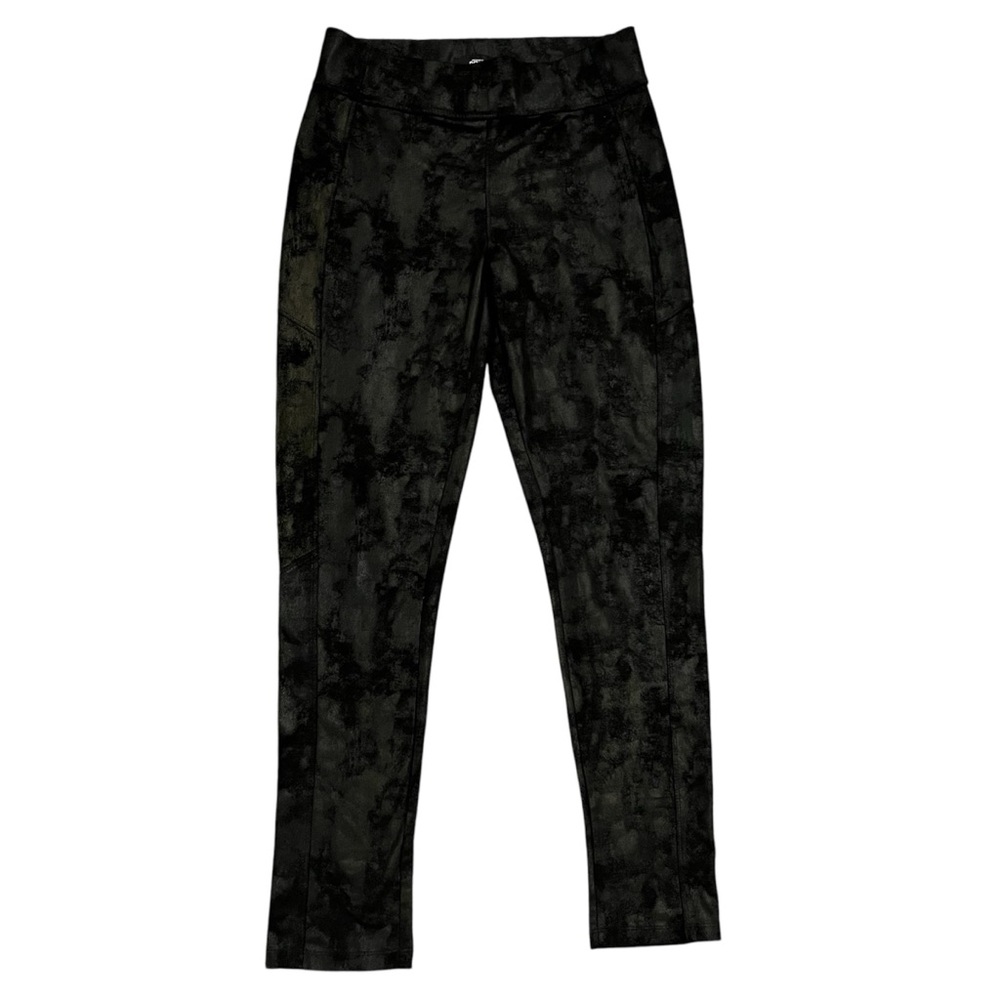 REWASH Leggings Women’s L Faux Suede Black LIKE NEW!